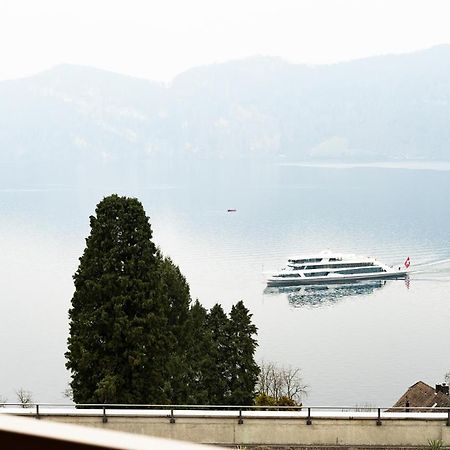 Alpenblick Weggis - Panorama & Alpen Chic Hotel Exterior foto