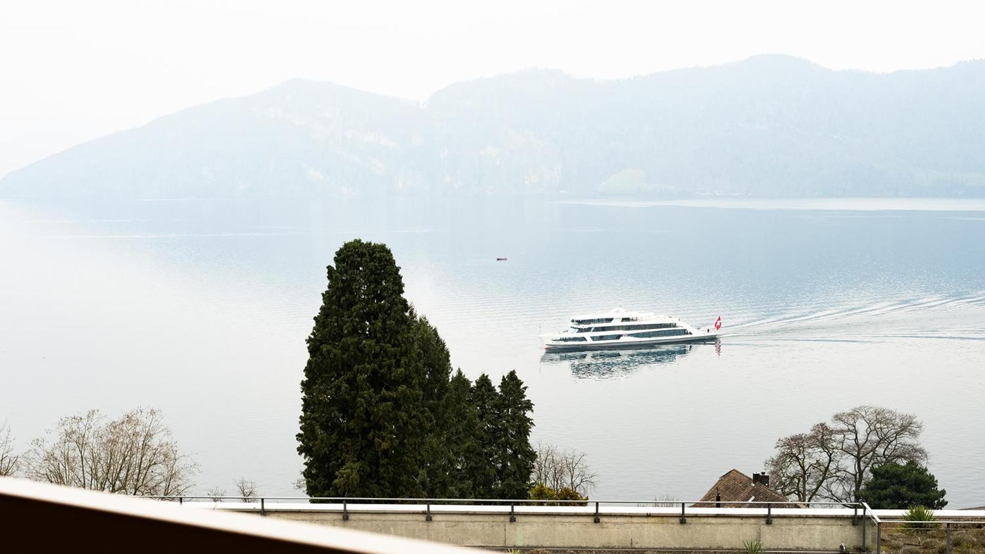 Alpenblick Weggis - Panorama & Alpen Chic Hotel Exterior foto